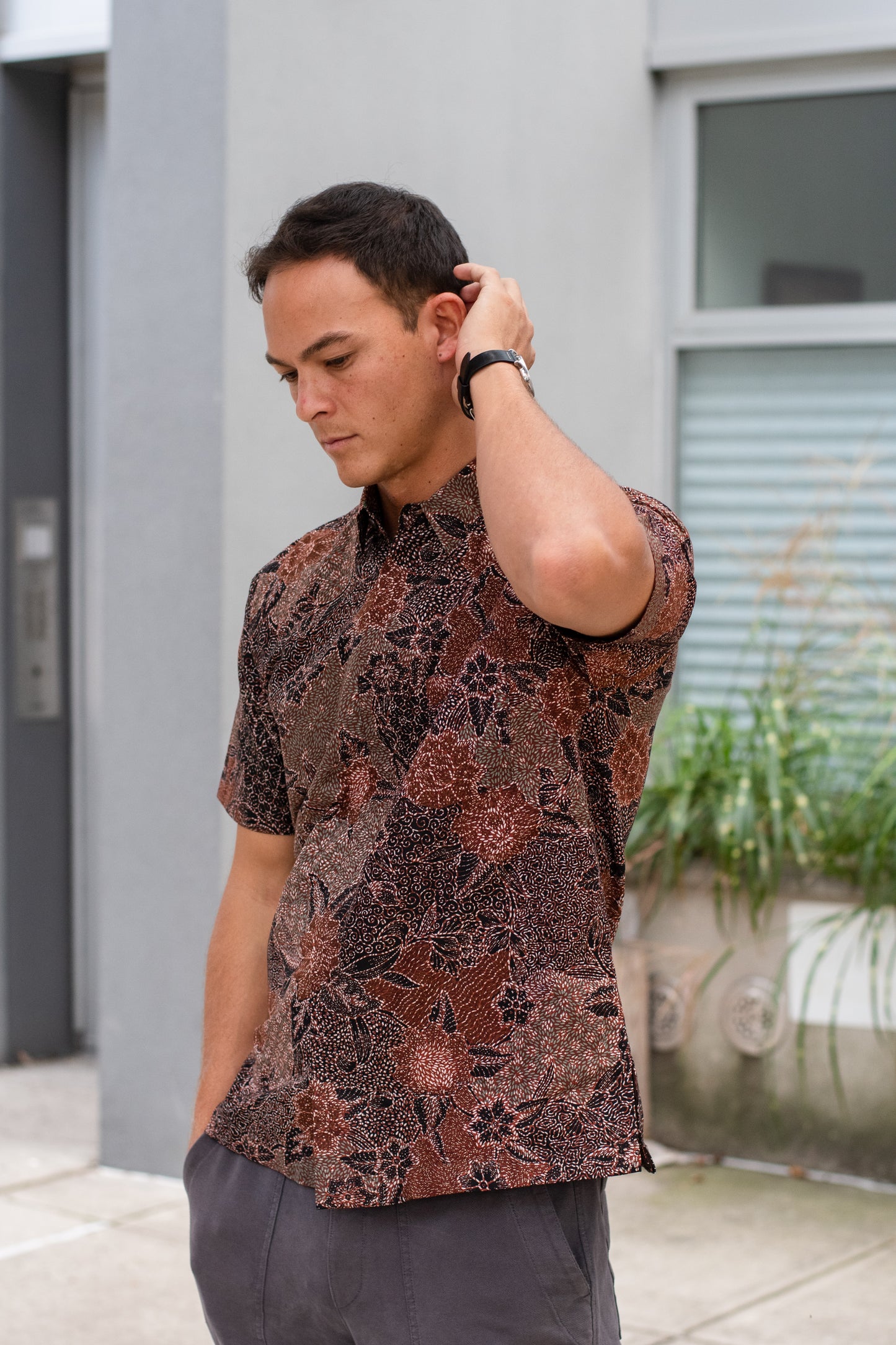 Indonesian Batik Shirt